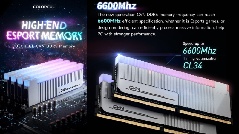 Ram Colorful CVN DDR5 32GB Guardian 6600MHz ram ddr5 dang mua 3