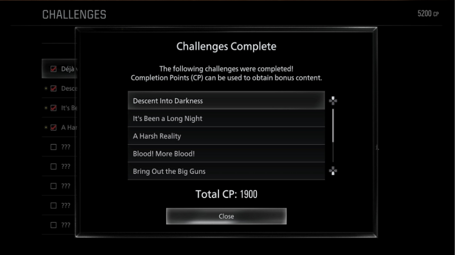 Chơi lại game để mở khóa nhiều phần thưởng